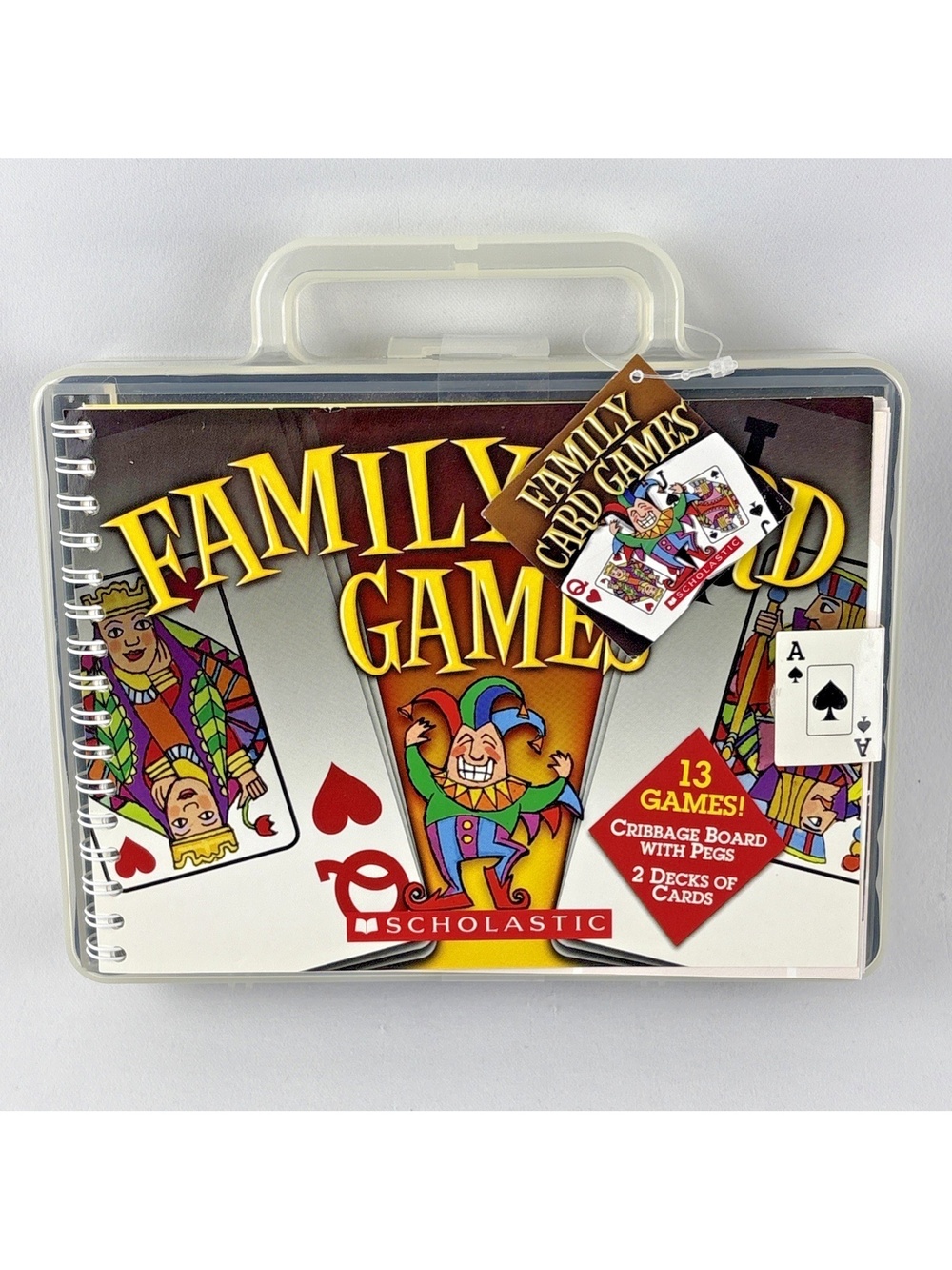 Scholastic Family Card Games Kids Adults New Sealed
